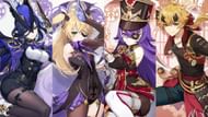 Clorinde, Fischl, Chevreuse, and Thoma (Image via HoYoverse)
